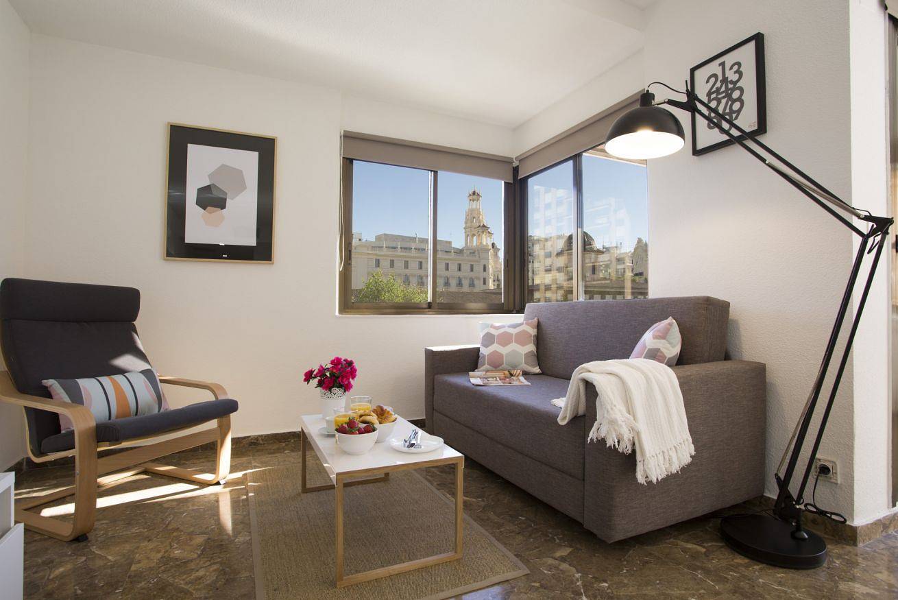 Entire apartment, Xativa Terrace Ii in Valencia City Centre, Valencia