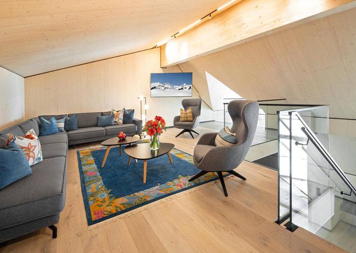 Ferienhaus für 3 Personen, mit Balkon und Terrasse sowie Garten und Sauna in Obertauern - 2