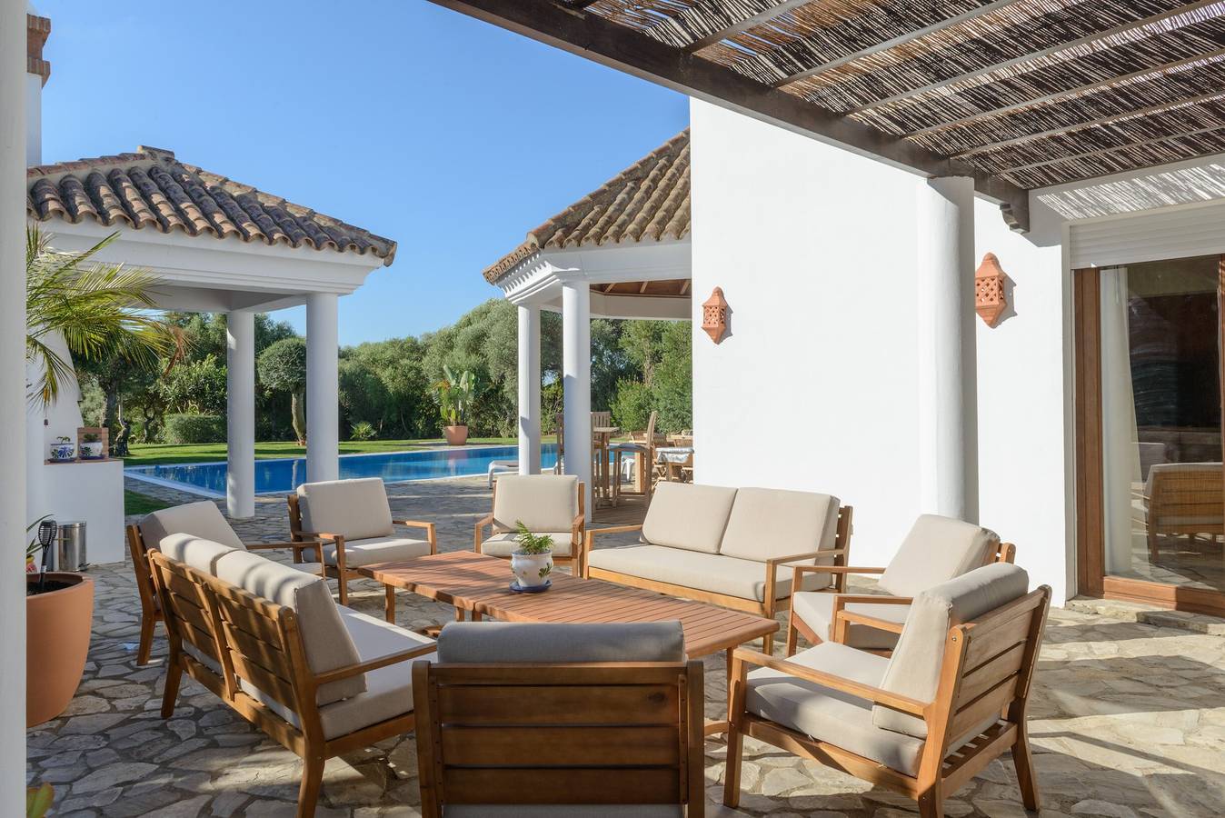 Villa "Lara" con piscina privada y Wi-Fi in Benalup-Casas Viejas, Costa de la Luz