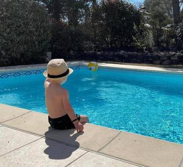 Cottage pour 8 personnes, avec piscine ainsi que jardin et vue dans Domaine de Fayence