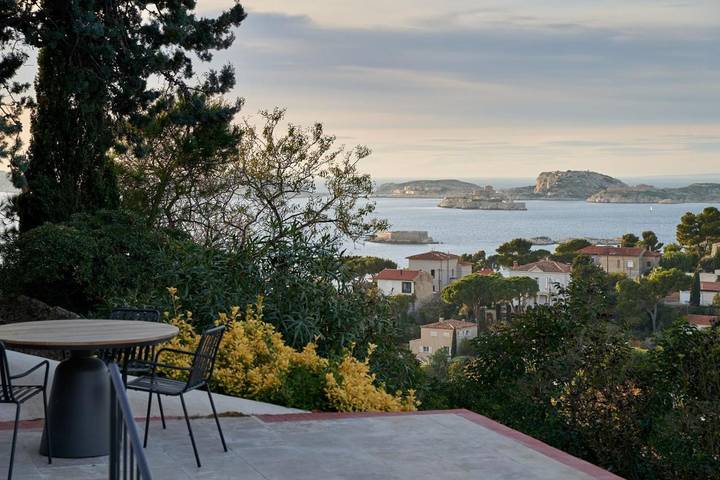 Villa voor 5 personen, met tuin en uitzicht in Marseille