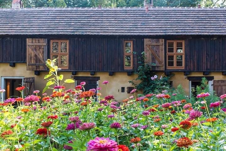 Ferienwohnung für 2 Personen, mit Terrasse und Garten sowie Sauna in Nuthe-Urstromtal