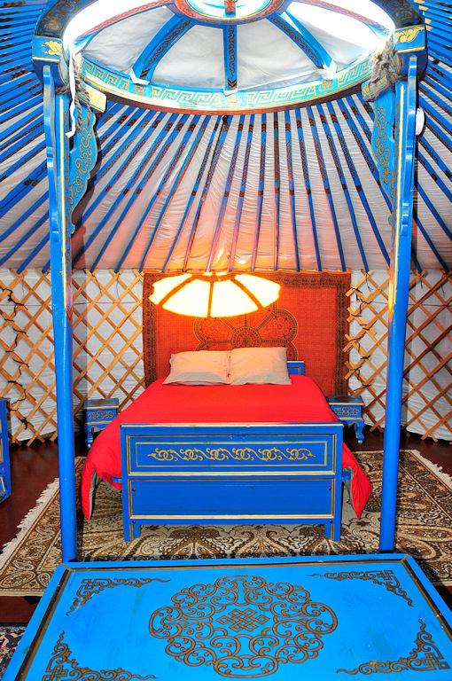 Yourte pour 3 personnes, avec jardin en Bretagne - 4