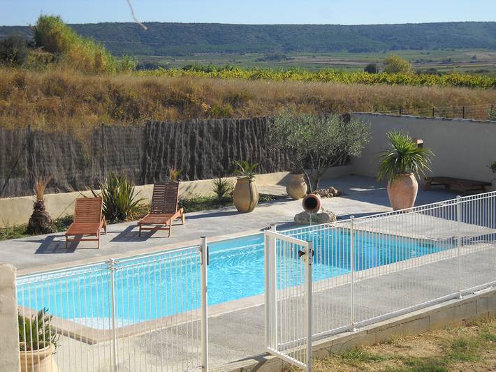 Gîte pour 5 personnes, avec balcon ainsi que piscine et jardin dans l' Hérault - 3