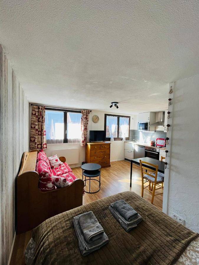 Appartement entier, Le refuge du Cerf in Allemond, Parc national des Écrins