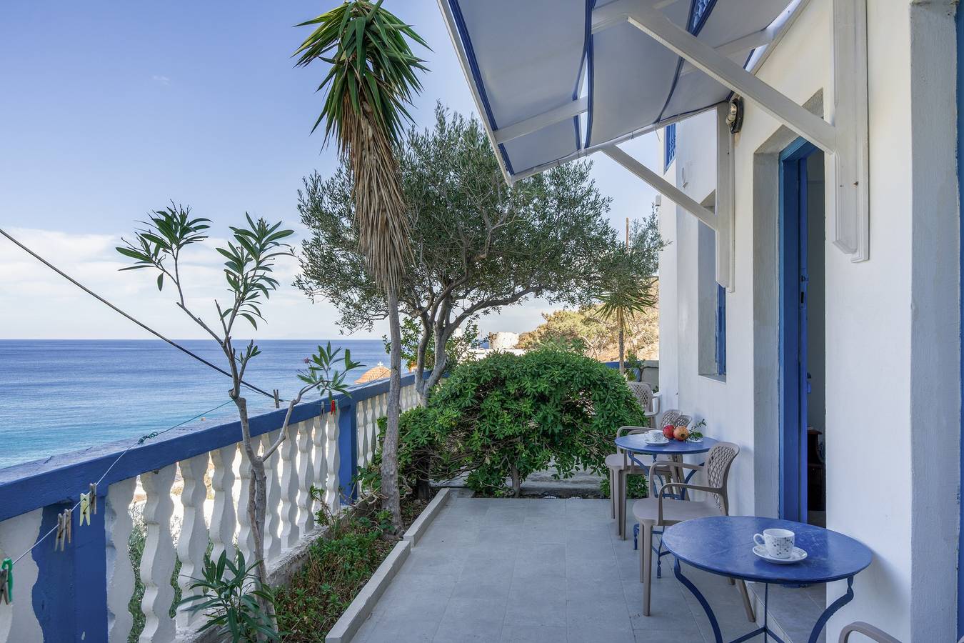 Appartement entier, Appartement 'No 2' avec vue sur la mer, Wi-Fi et climatisation in Karpathos