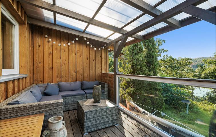 Ferienhaus für 4 Personen, mit Sauna und Terrasse sowie Garten und Seeblick, mit Haustier in Ostthüringen - 2