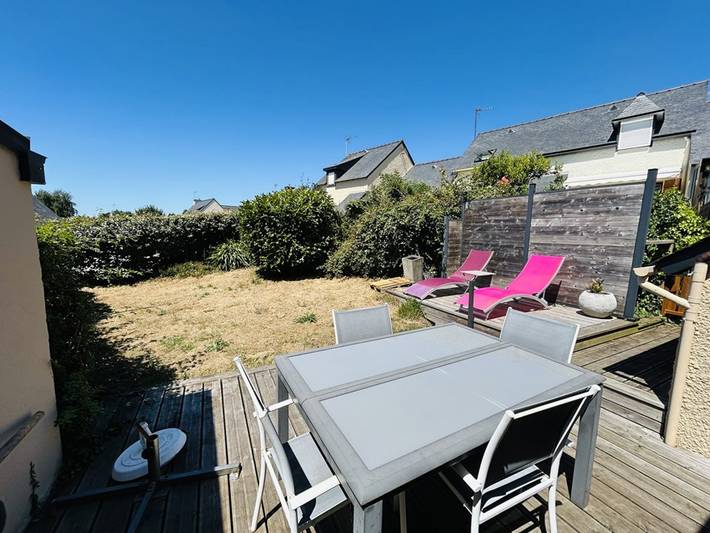 Location de vacances pour 4 personnes, avec piscine ainsi que jardin et terrasse à Guidel - 2