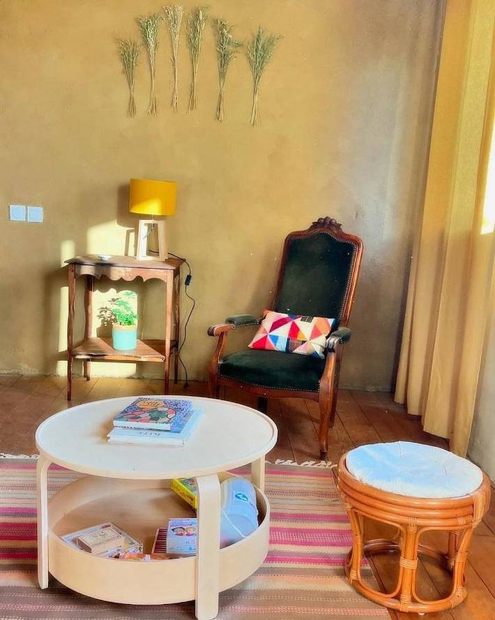 Maison de vacances pour 5 personnes, avec terrasse et vue, animaux acceptés