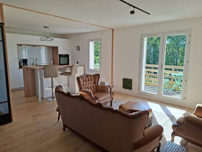 Villa voor 6 personen, with Balkon and Terras as well as Tuin and Uitzicht in de Ardennen