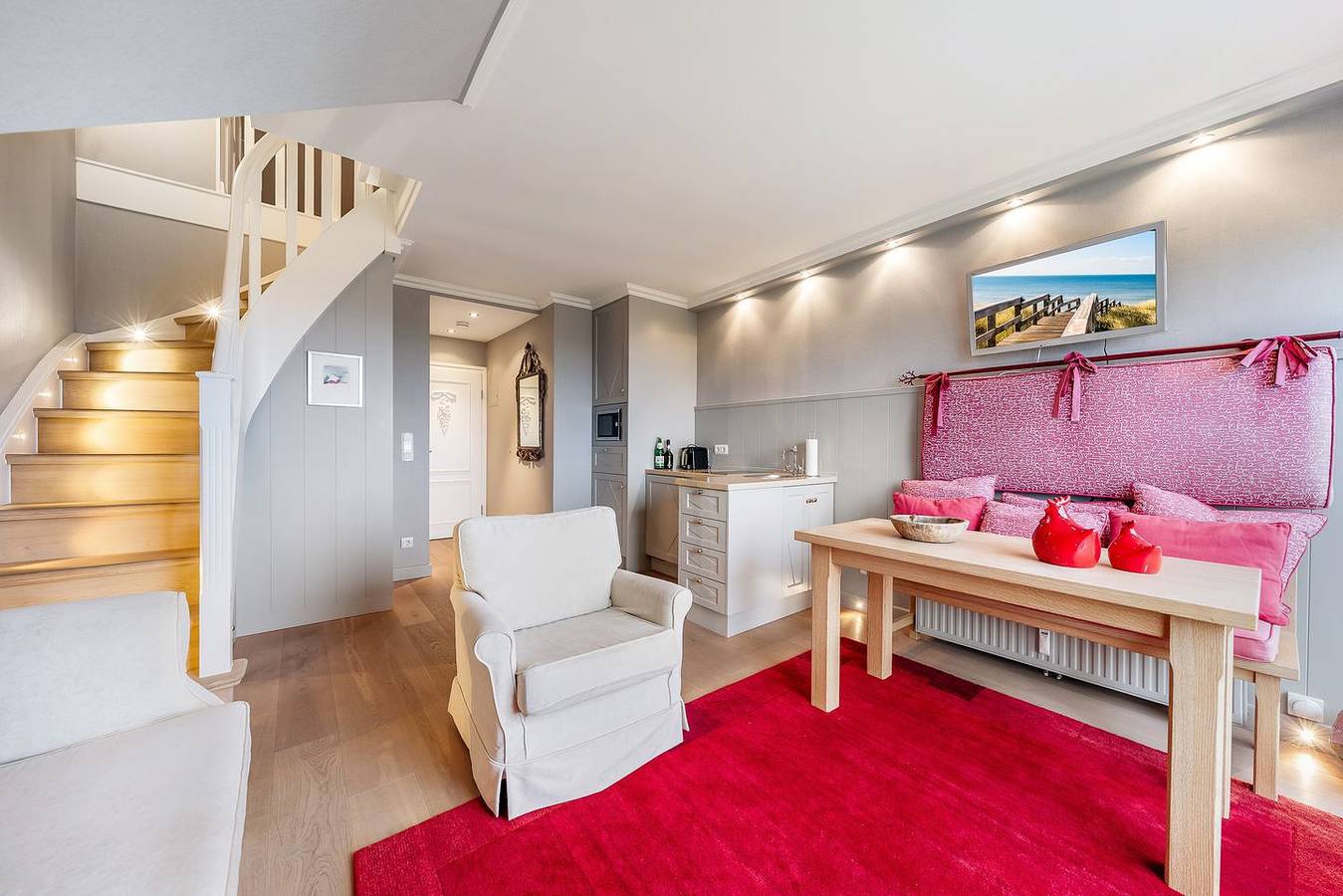 Ganze Wohnung, Hochwertig ausgestattete Wohnung in ruhiger Lage mit unverbautem Wattblick. in Sylt-Ost, Sylt (Gemeinde)