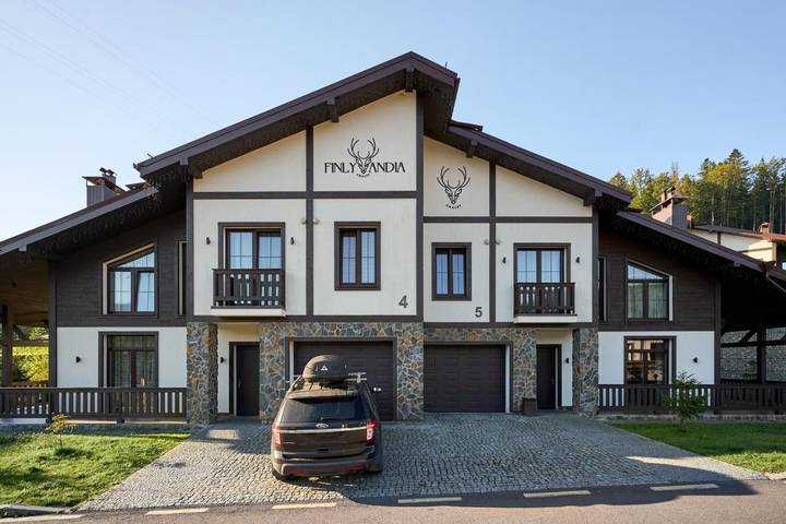 Chalet pour 8 personnes, avec vue et jardin