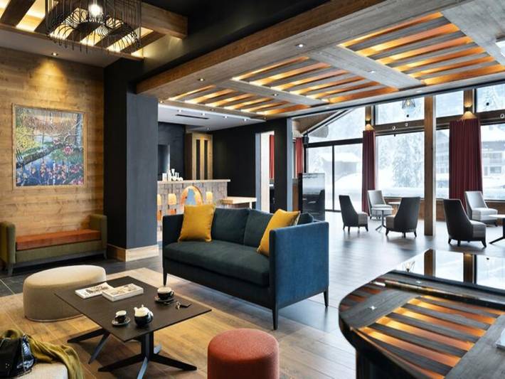 Gîte pour 4 personnes, avec Balcon ainsi que Piscine et Sauna à Manigod - 2
