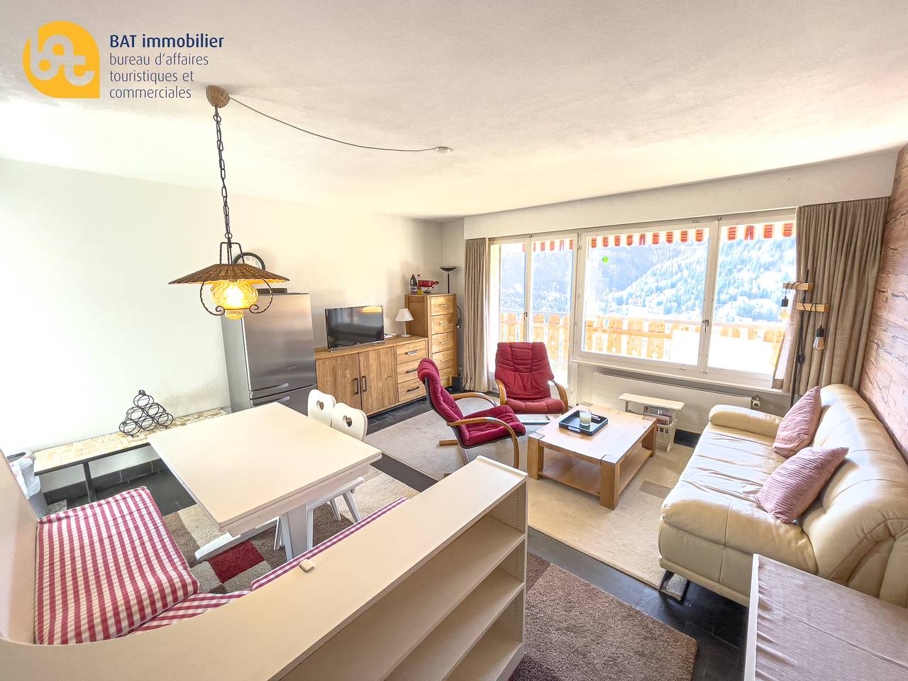 Apartamento entero, Albatros A n° 131, located on the Mont of Vercorin in Chalais (Suiza), Alpes del Valais