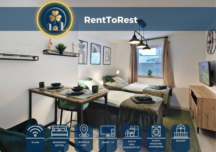 Vakantieappartement voor 2 personen, met uitzicht en balkon in Binnenstad