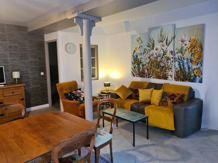 Chambre d’hôte pour 4 personnes, avec vue