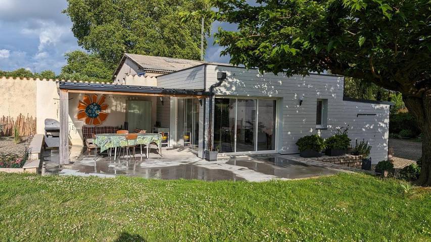 Maison d’hôte pour 2 personnes, avec jardin et vue, animaux acceptés