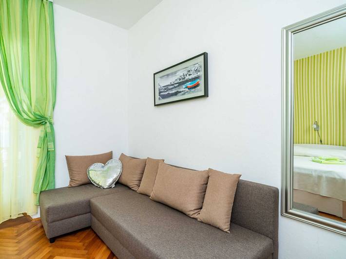 Lägenhet för 5 Personer, med Terass i Korčula