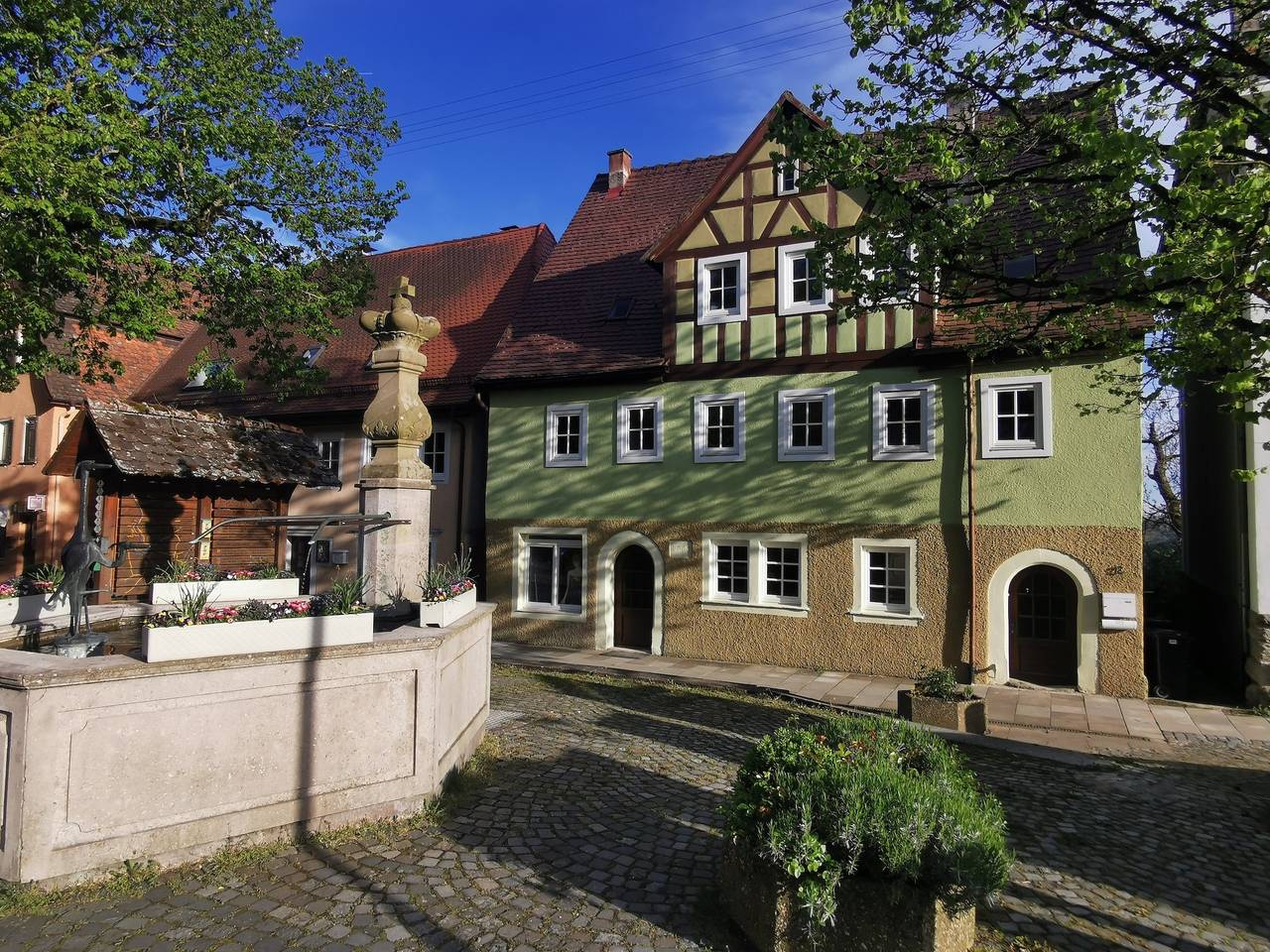 Ganze Wohnung, Ferienwohnung "Wohnen Im Denkmal" mit Bergblick und Wlan in Langenburg, Hohenlohe