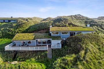 Ferienhaus mit Meerblick für 6 Personen, mit Terrasse in Grønhøj Strand