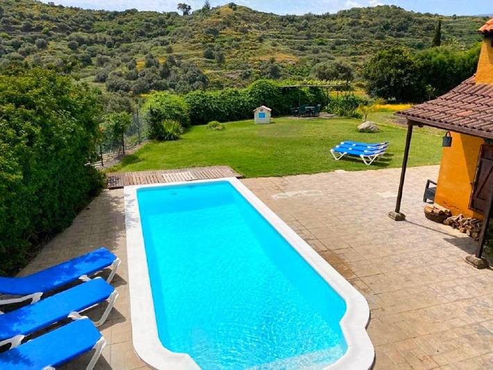Casa rural para 6 personas, con Terraza y Jardín además de Piscina y Vistas en Teror