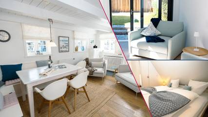 Ferienhaus mit Meerblick für 4 Personen, mit Garten und Sauna in Wyk auf Föhr (Stadt)