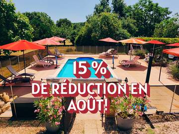 Gîte pour 4 personnes, avec jardin ainsi que piscine et terrasse dans les Deux-Sèvres