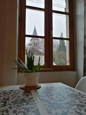 Gîte pour 4 personnes, avec vue, animaux acceptés dans Nevy-sur-Seille