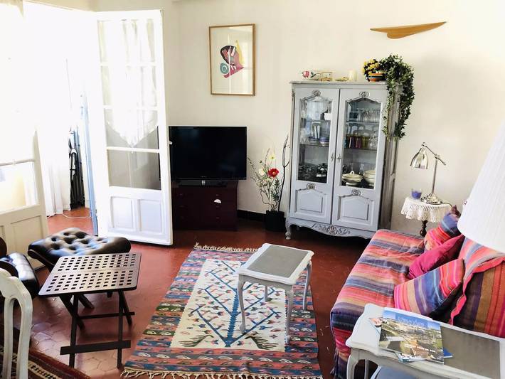 Gîte pour 6 personnes, avec vue dans Port de Sanary sur Mer