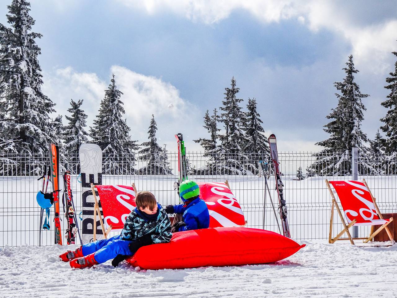 Ski-Chalet-Flucht in Javorník in Rudník, Region Trautenau
