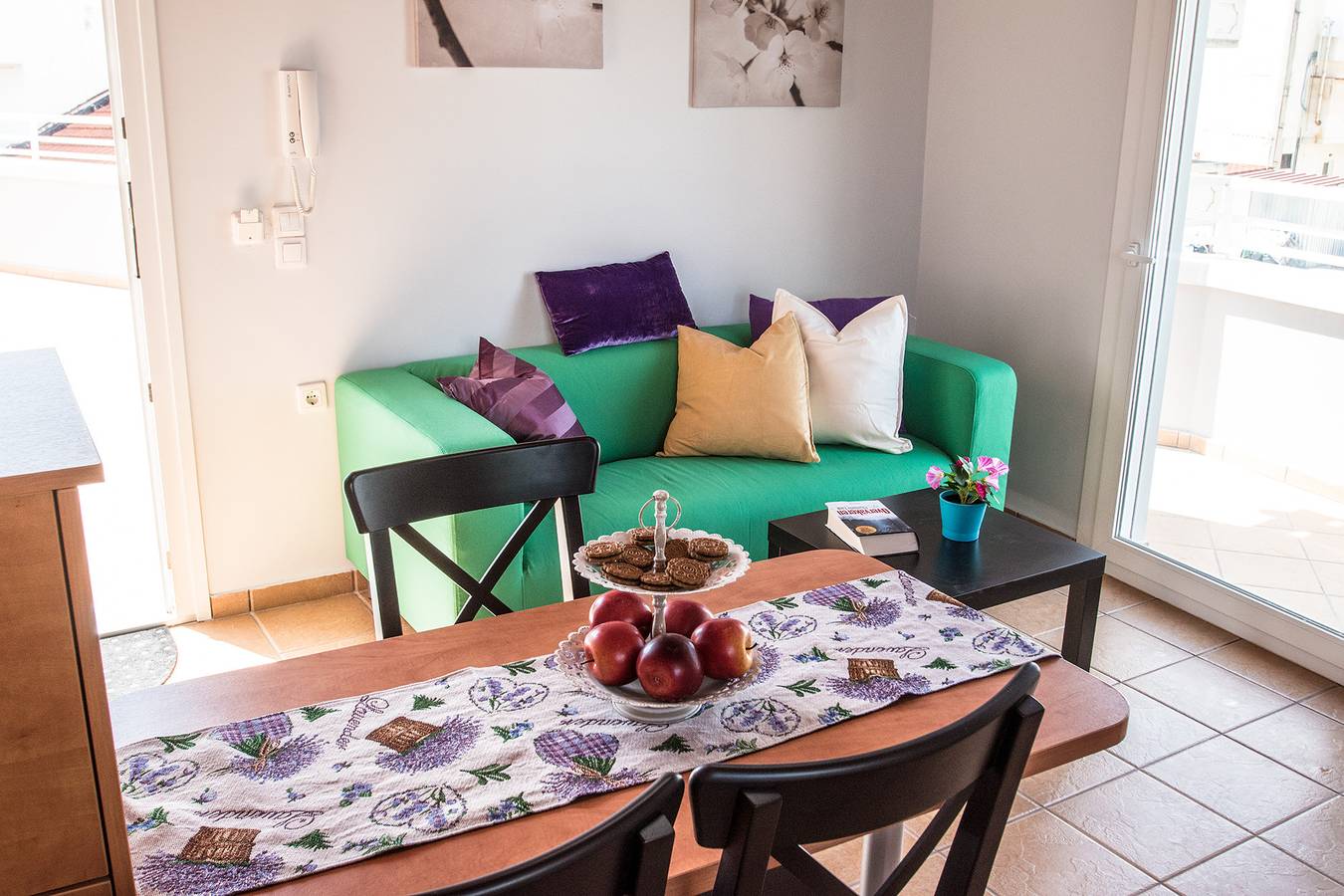 Appartamento intero, Appartamento vacanze per 2 persone con balcone in Chania regione