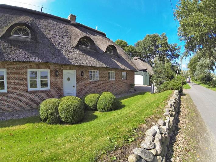 Osterdeich Molehill in Poppenbüll, Eiderstedt