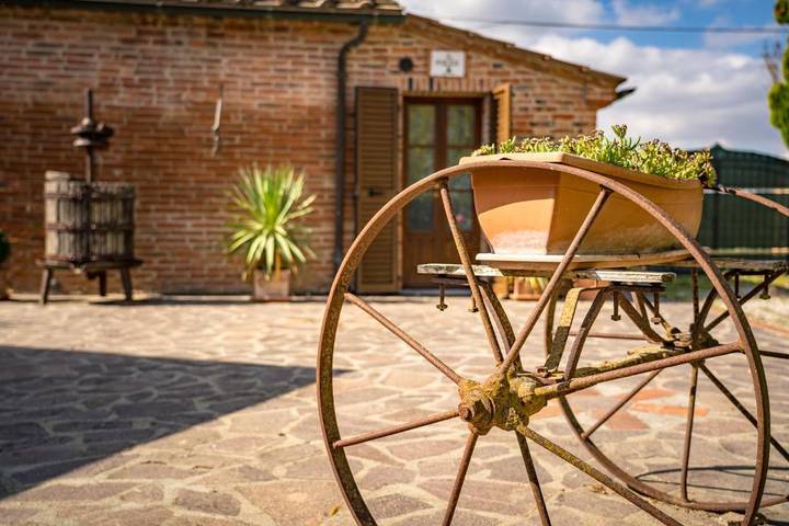 Chambre d’hôte pour 2 personnes, avec jardin et vue, animaux acceptés en Toscane - 3