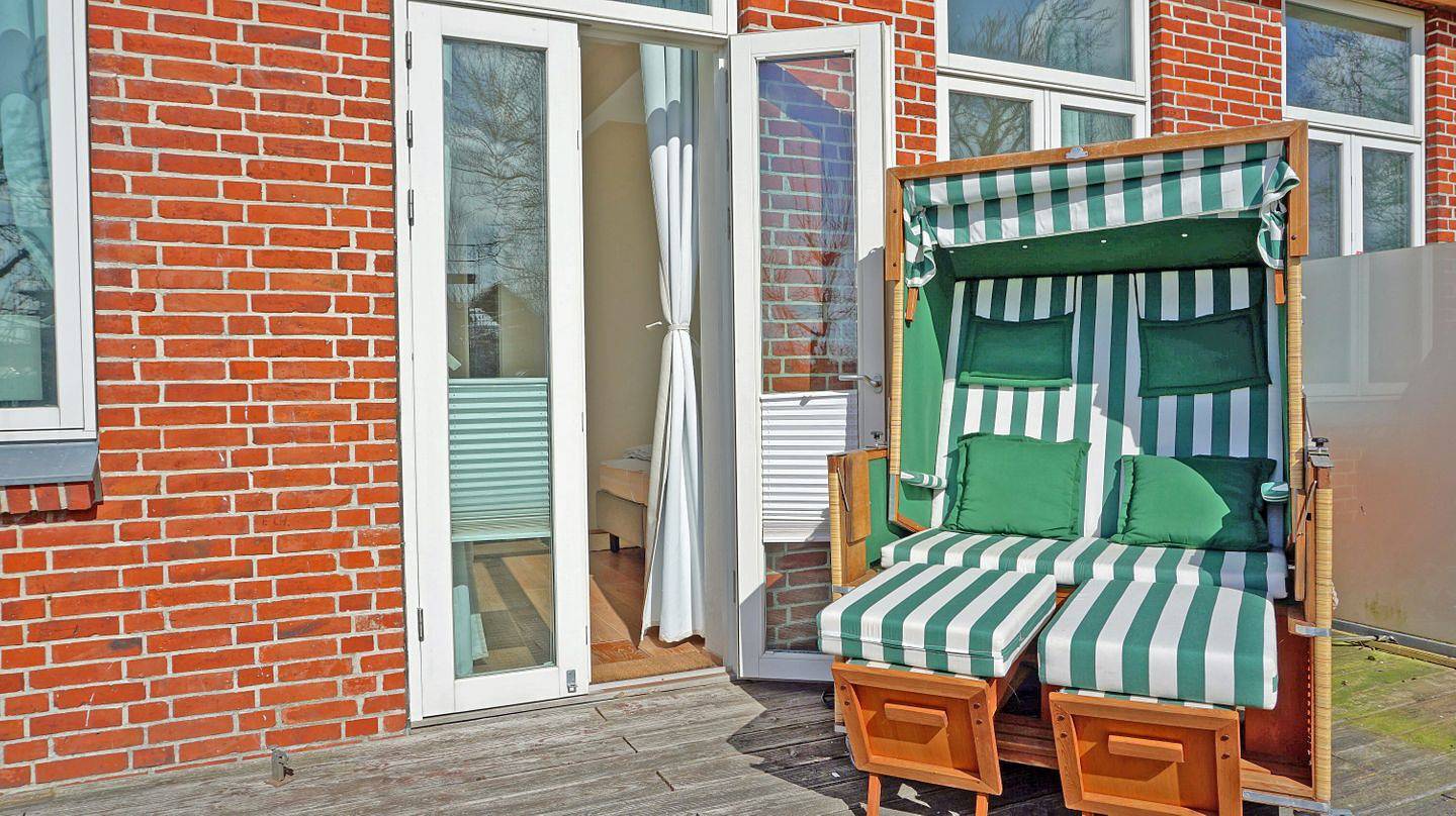 Ganze Wohnung, Ferienwohnung Mühlendeich mit Sauna und Garten in Vollerwiek in Vollerwiek, Eiderstedt