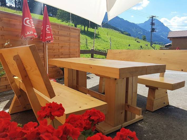 Ferienhaus für 3 Personen, mit Terrasse in Hinang