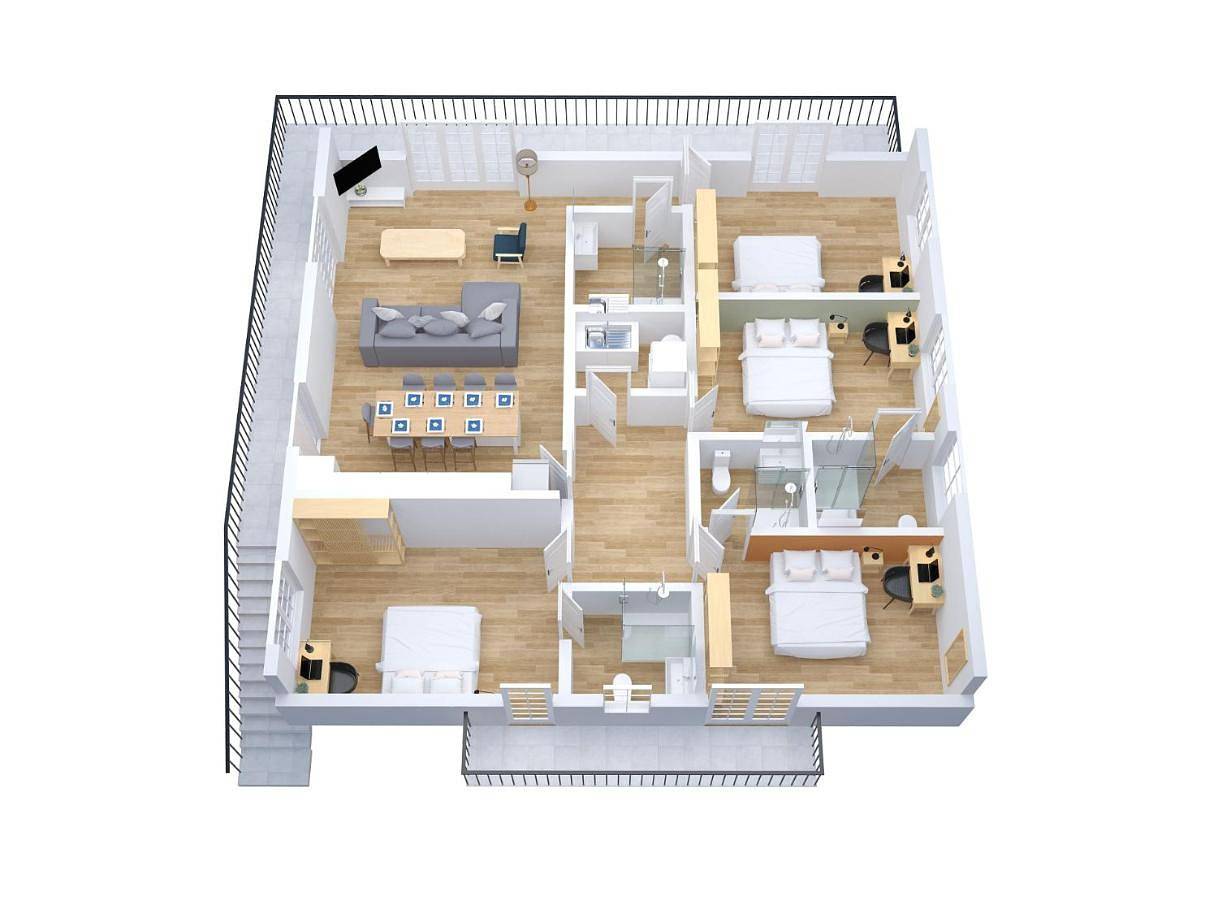 Appartement entier, Le Noyer - moderne - spacieux - parking in Montaigu, Vallée de la Loire