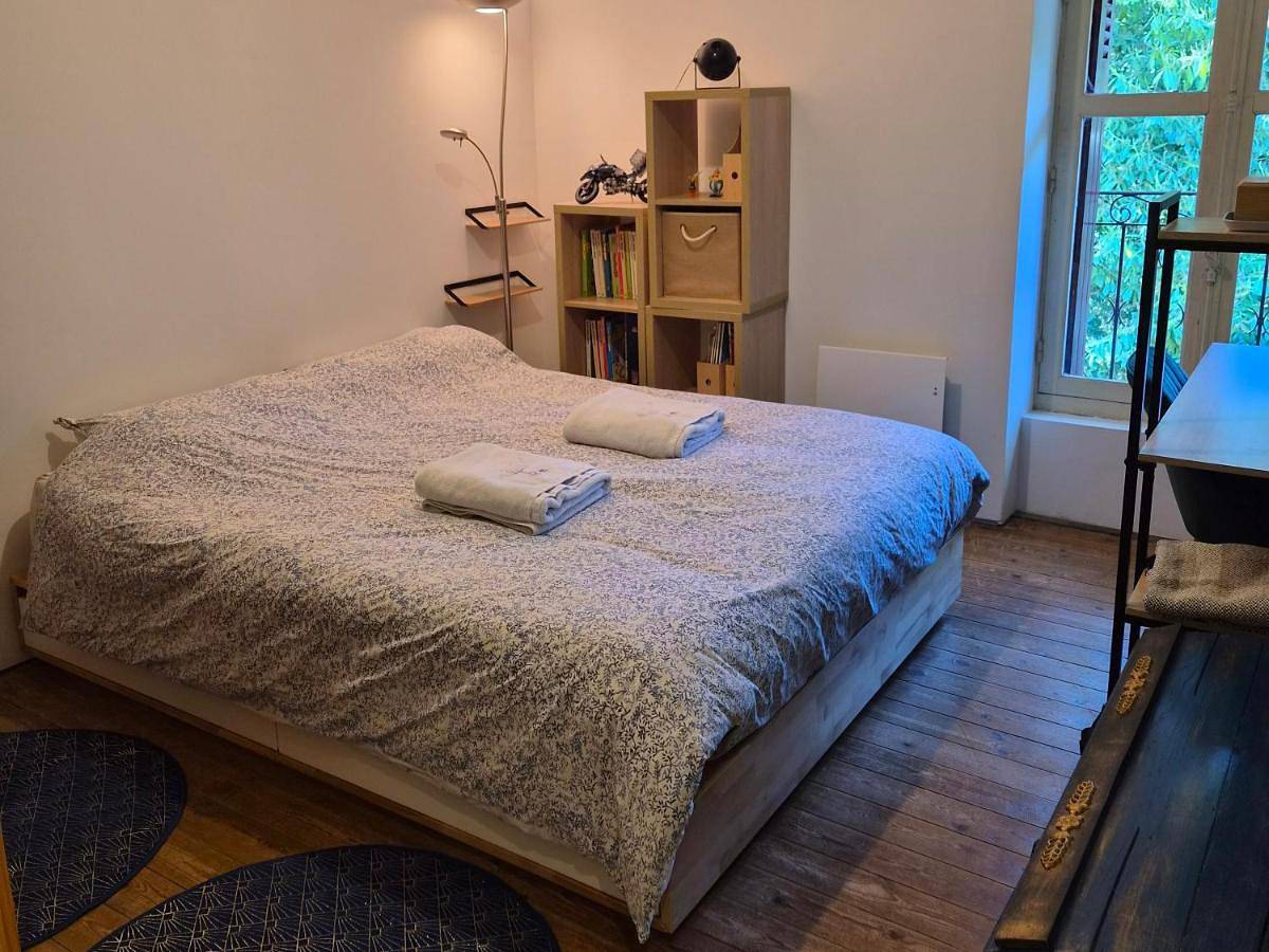 Double Room with Garden View in Saint-Benoît (Vienne), Vienne (France)