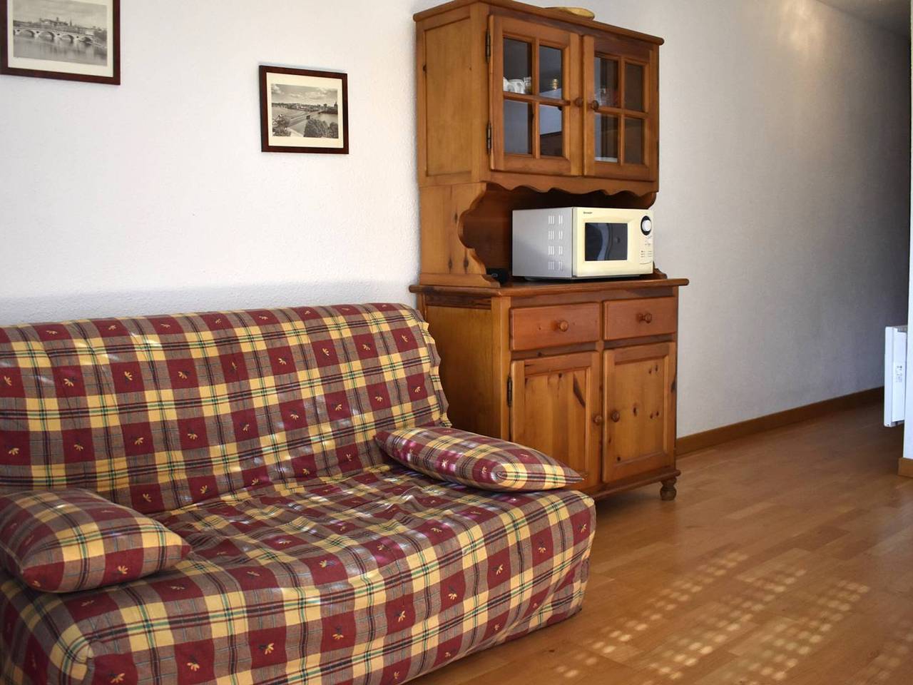 Ganze Wohnung, 2-Zimmer Kabine mit Balkon und Parkplatz in Font-Romeu in Font-Romeu-Odeillo-Via, Prades und Umgebung