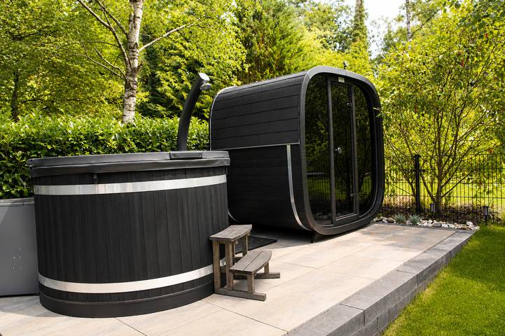 Ferienhaus für 6 Personen, mit Whirlpool und Terrasse sowie Garten und Sauna - 1