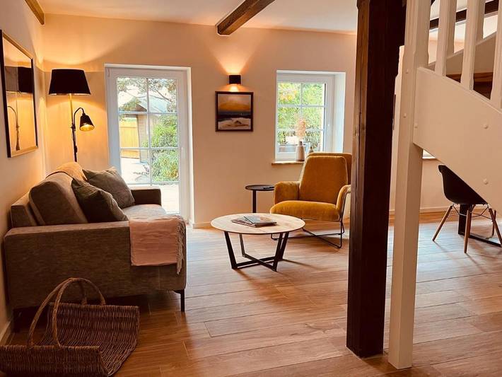 Ferienwohnung für 2 Personen, mit Terrasse und Garten sowie Sauna in Grödersby - 2