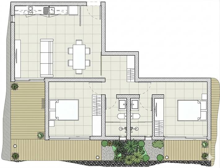 Geheel appartement, Vakantieappartement voor 8 personen met balkon/terras in Ilhas de Barlavento, Sal
