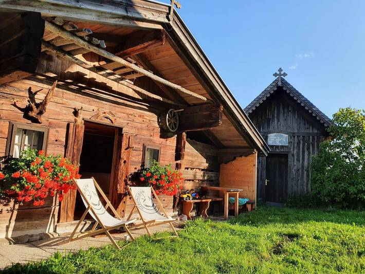 Apartament wakacyjny dla 5 osób, z Taras i Ogród oraz Widok na jezioro w Kaisergebirge