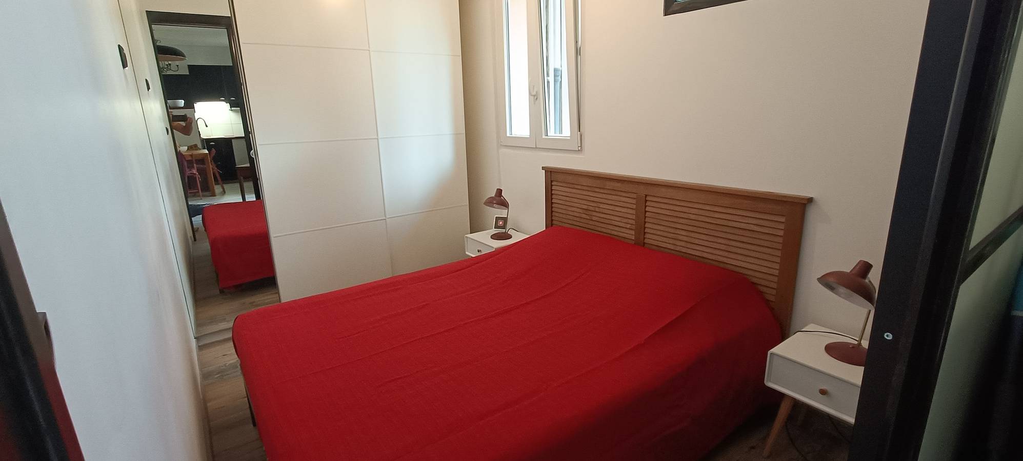 Atípico apartamento-taller en un patio privado con zona de terraza in Aubervilliers, Sena-Saint Denis