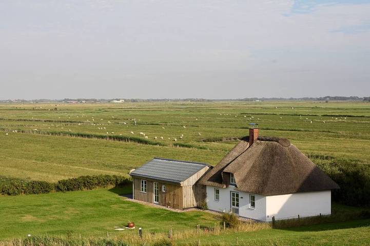 Ferienhaus für 6 Personen, mit Garten und Terrasse auf Eiderstedt