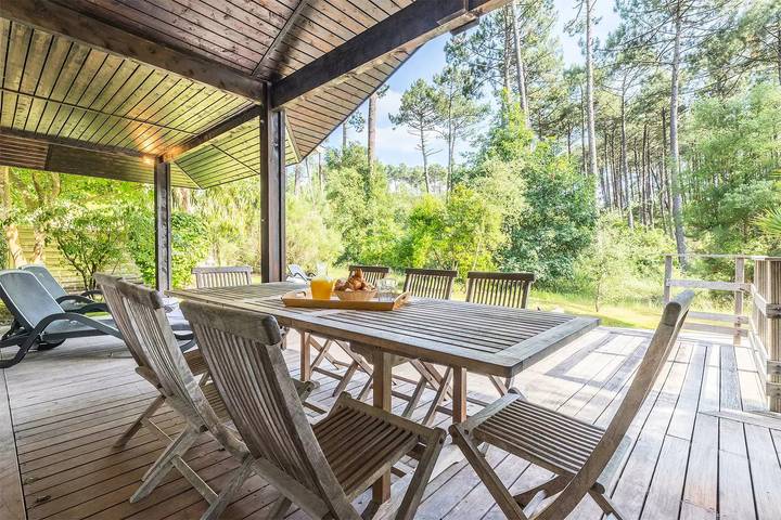 Villa pour 8 personnes, avec jardin, animaux acceptés à Moliets-et-Maa - 4