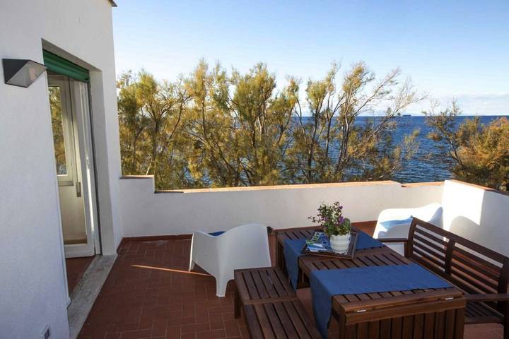 Ferienhaus für 8 Personen, mit Terrasse und Ausblick, mit Haustier in Pomonte - 4