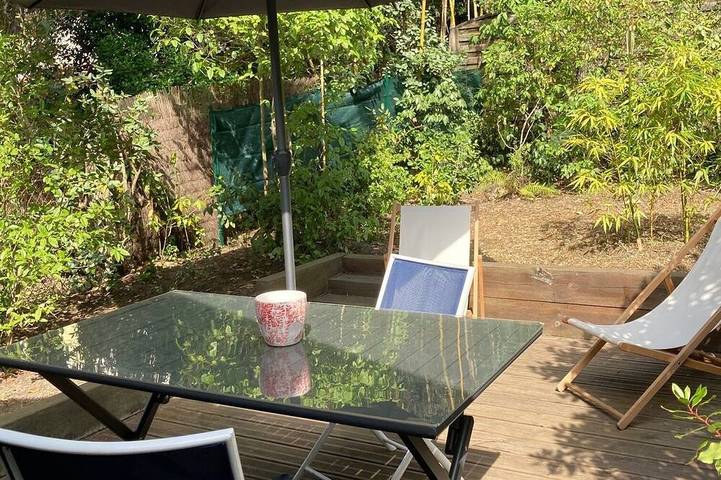 Cottage pour 2 personnes, avec jardin dans Plage des Abatilles
