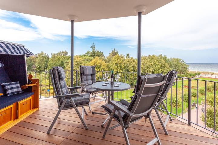 Apartamento vacacional entero, Villa Düne 17 - Traumblick in Strand Baabe, Baabe