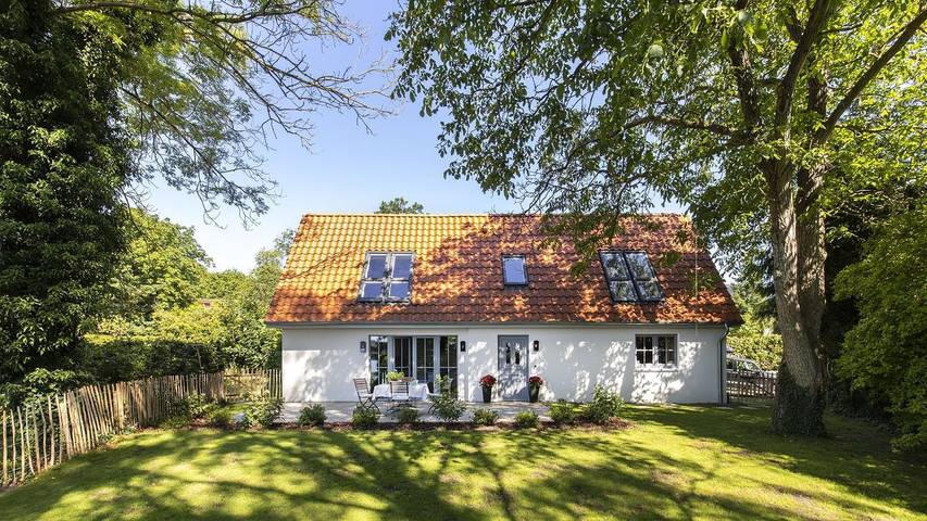 Ferienhaus für 4 Personen, mit Seeblick und Ausblick sowie Garten in Stocksee