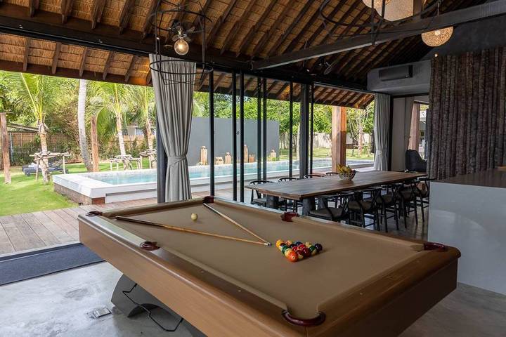 Villa für 10 Personen, mit Sauna und Meerblick sowie Ausblick und Garten auf Koh Samui